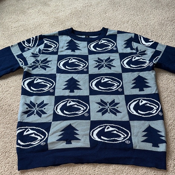 Penn State Christmas sweater - Picture 1 of 9